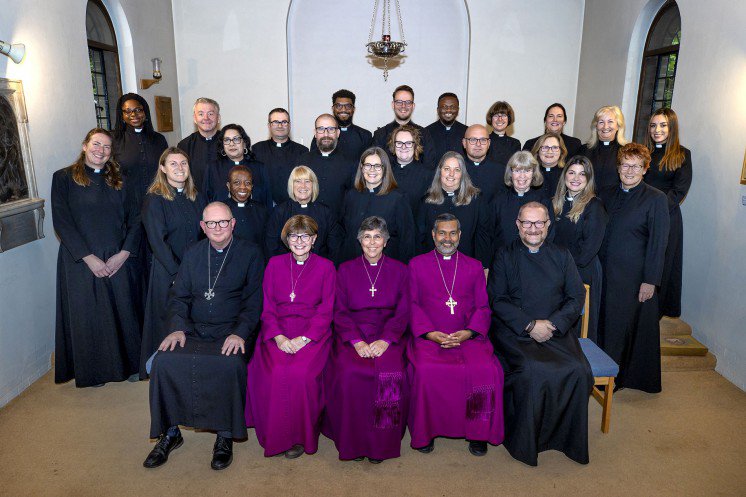Our new priests are pictured above at their pre-ordination