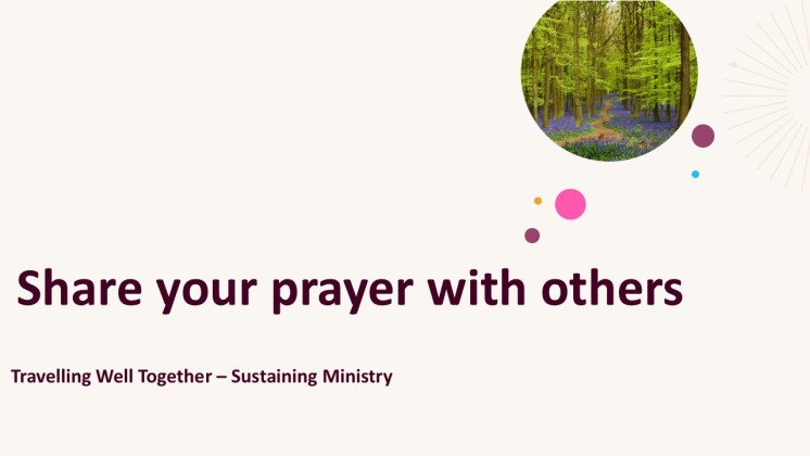 Share your prayer with others