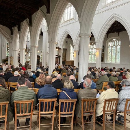 Plough Sunday at Thaxed Church