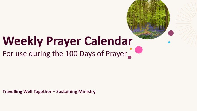 Prayer calendar