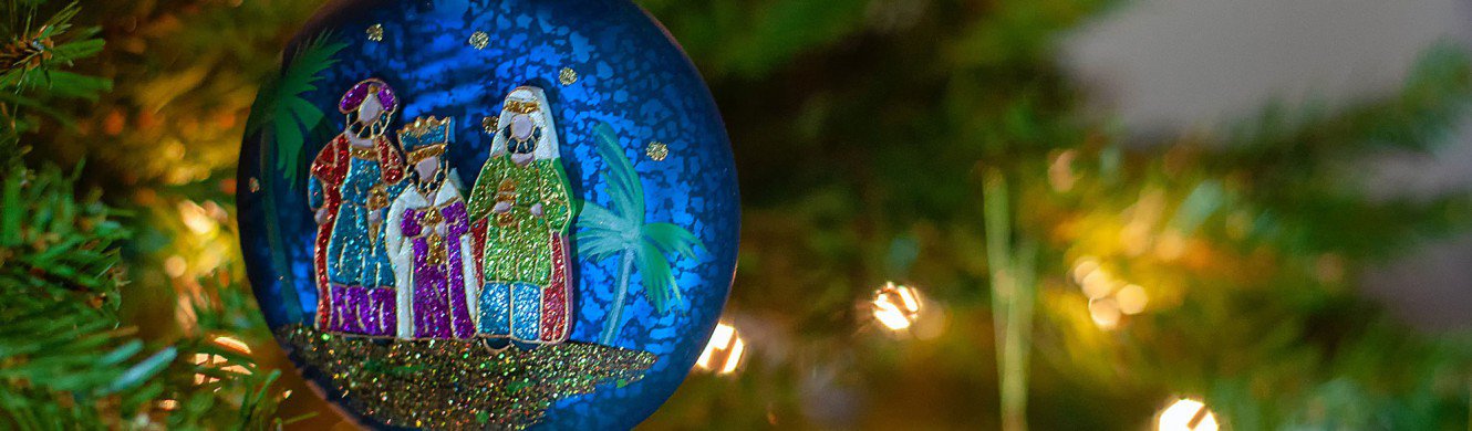 A Christmas decoration