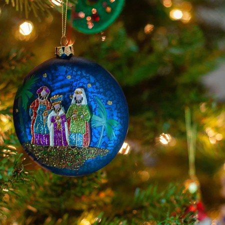 A Christmas decoration