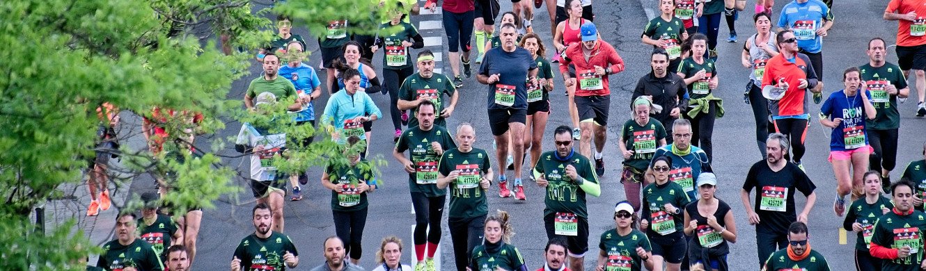 Marathon runners 