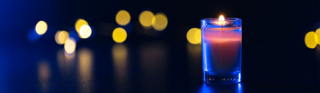 A candle