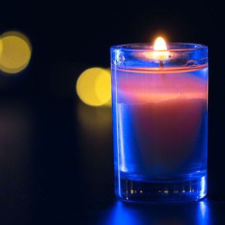 A candle