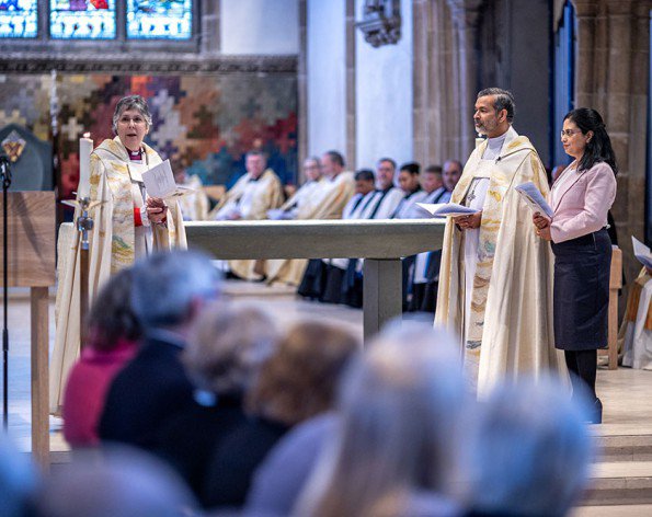 Bishop John leaving service