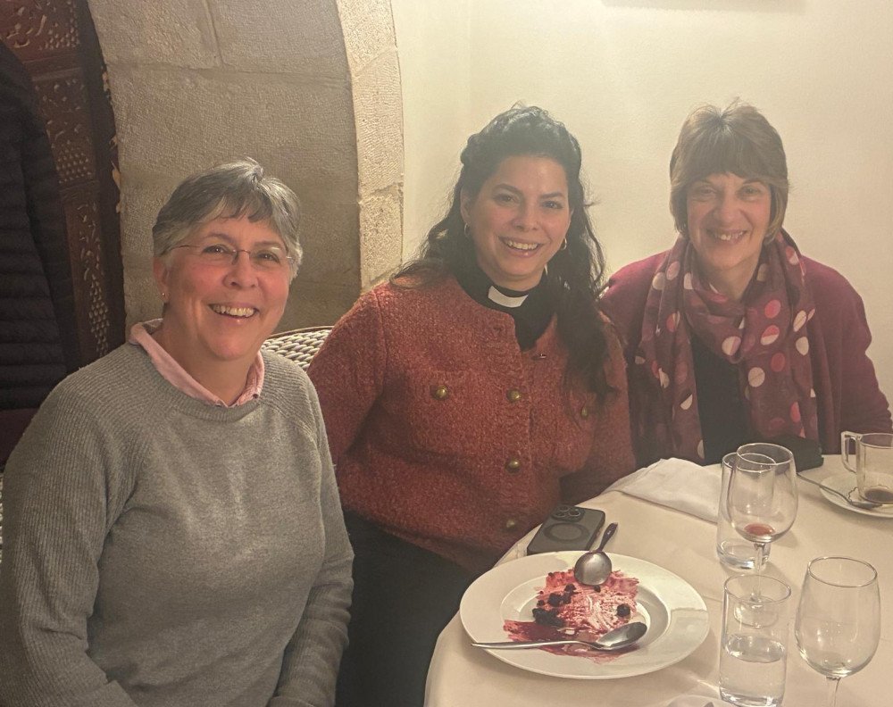 Dinner with Sally Anzar