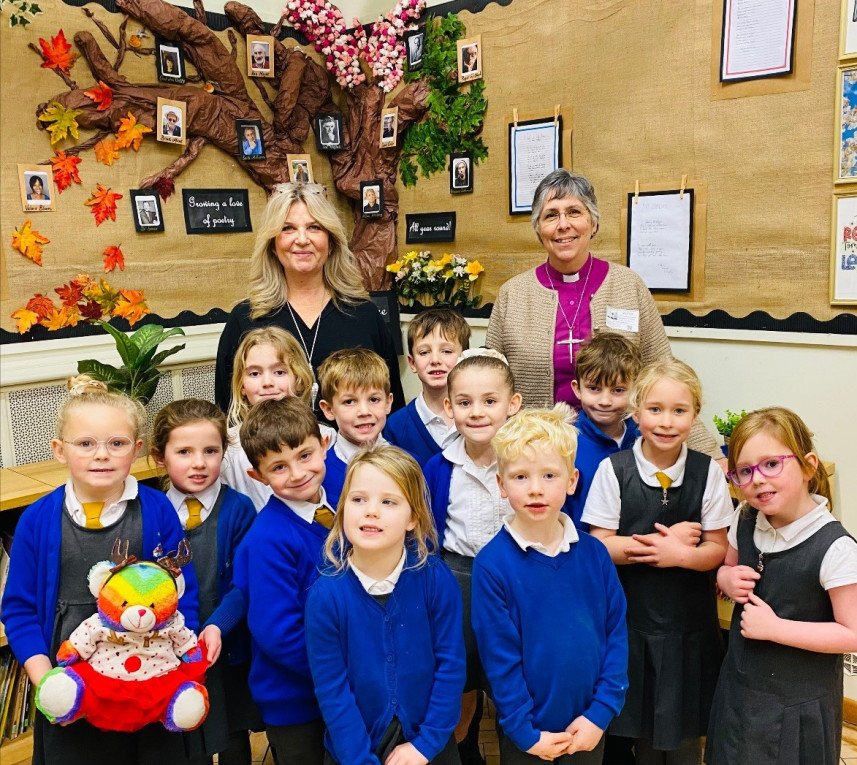 Bishop Guli at All Saints, Fordham Primary