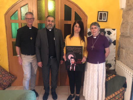 Bishop Guli with Lulu Nassir