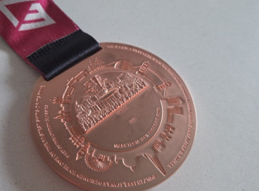 Rod's London Marathon medal