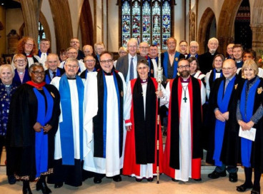 Giving thanks for the ministry of Canons and Cathedral Council Members