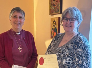 Caroline Harding is Commissioned as Warden of Readers