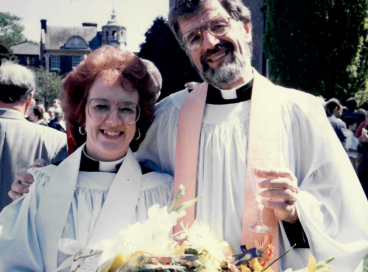 Ann Easter and Christopher Owens