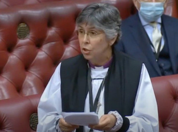 Bishop Guli in the house of Lords