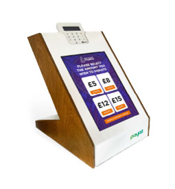 Payaz GivingStation contactless giving device