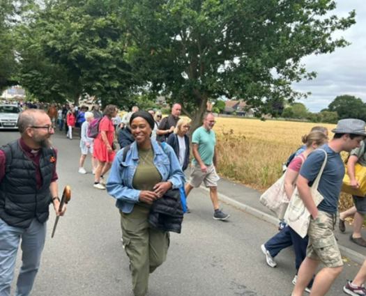 Bishop Adam pilgrimage